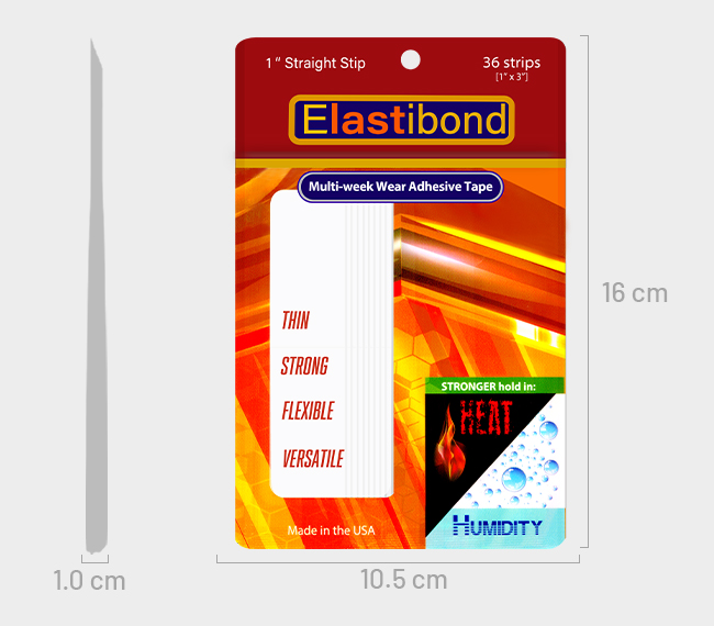 True Tape | ELASTİBOND® 1''Straight Strips 36 PC Bag