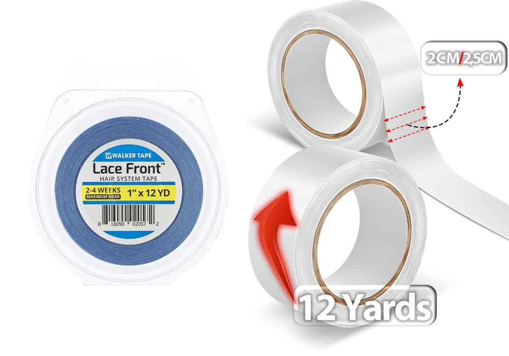 Lace Front | Protez Saç Bandı Rulo M3