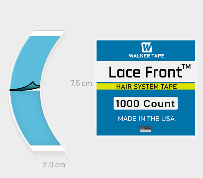 Walker Tape | LACE FRONT® CC CONTOUR 1000 PC Bag