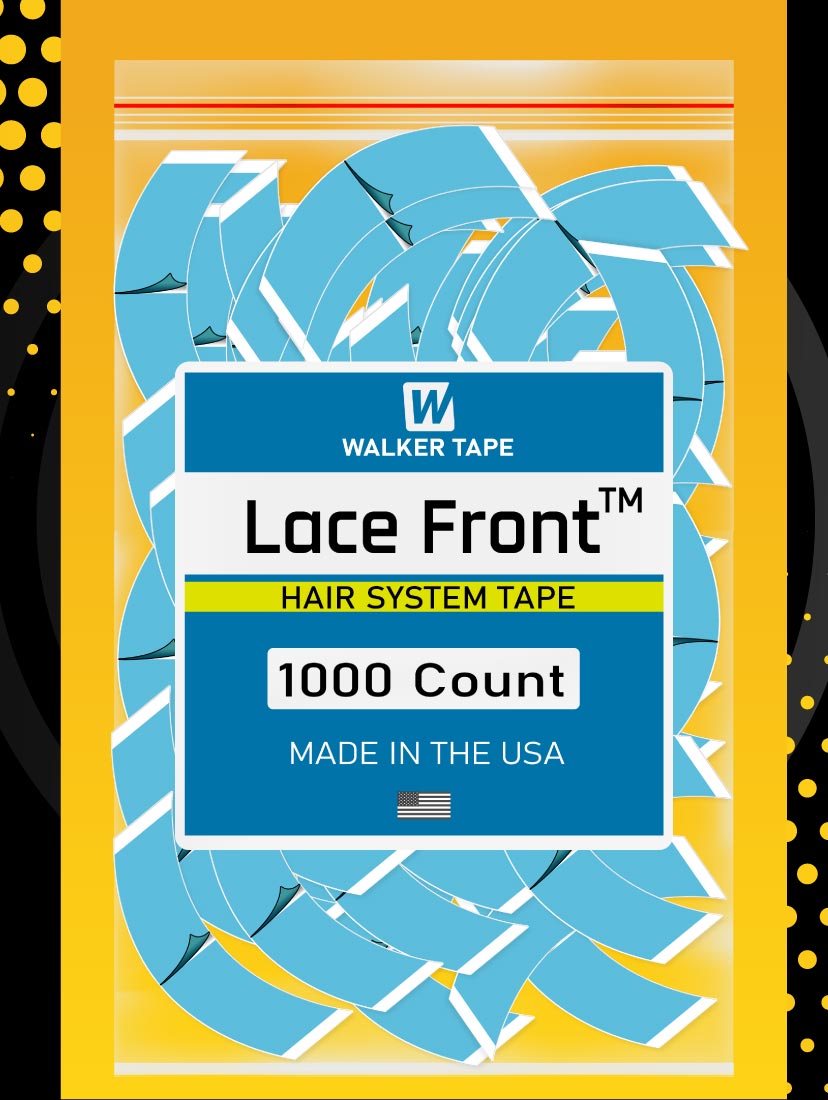 Walker Tape | LACE FRONT® Protez Saç Bandı Düz - 1000 Adet