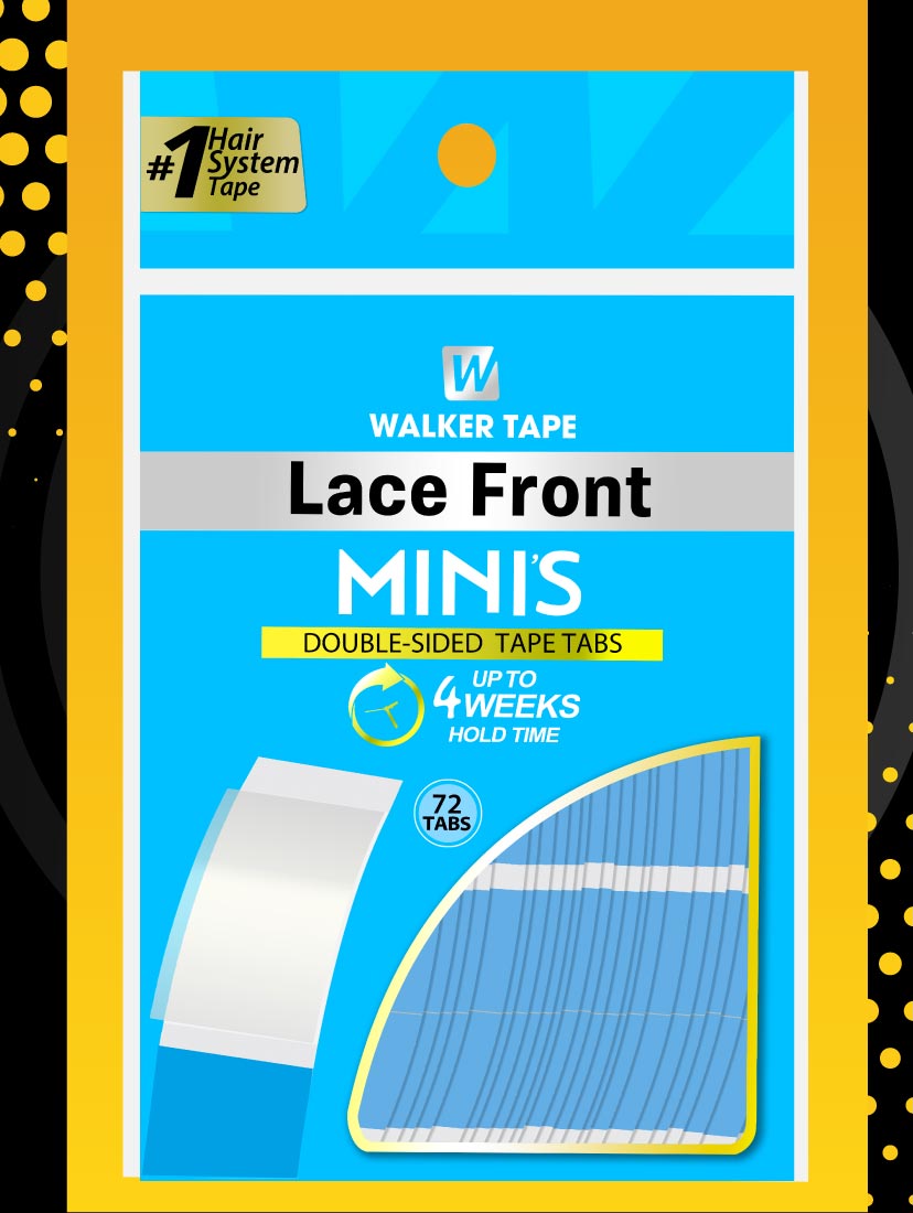 Walker Tape | LACE FRONT® Protez Saç Bandı Düz - 72 Adet