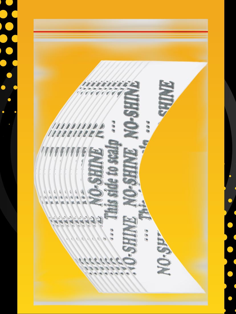 Walker Tape | No-Shine® Protez Saç Bandı Düz - 36 Adet