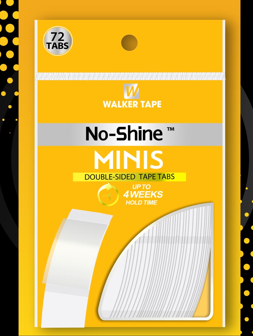 Walker Tape | No-Shine® Protez Saç Bandı Düz - 36 Adet