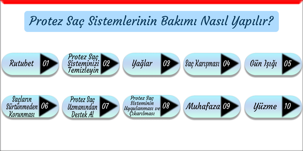 Protez Saç Sistemlerinin Bakımı Nasıl yapılır?