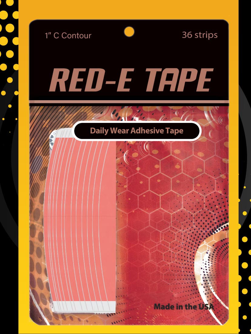 True Tape | RED-E TAPE® Protez Saç Bandı Düz - 36 Adet