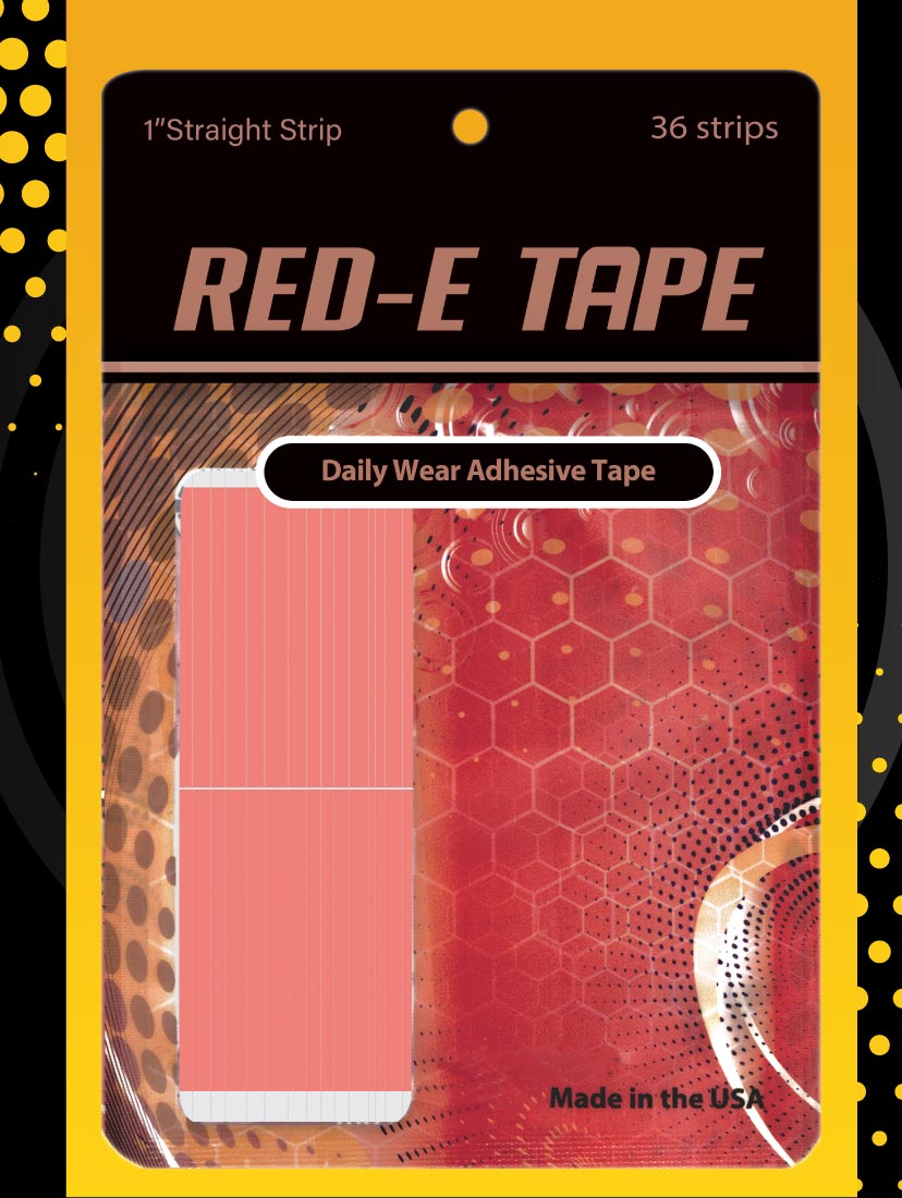 True Tape | RED-E TAPE® Protez Saç Bandı Düz - 36 Adet