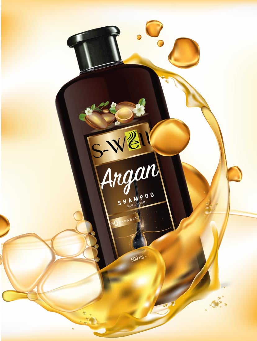 S-Well® Argan Özlü Şampuan ile Saçlarınız daima güçlü ve sağlıklı olsun