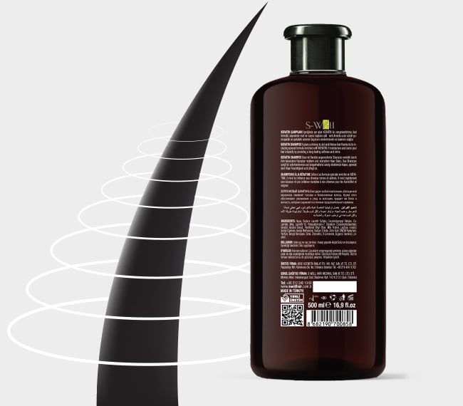 S-Well® Keratin Shampoo 500 ML