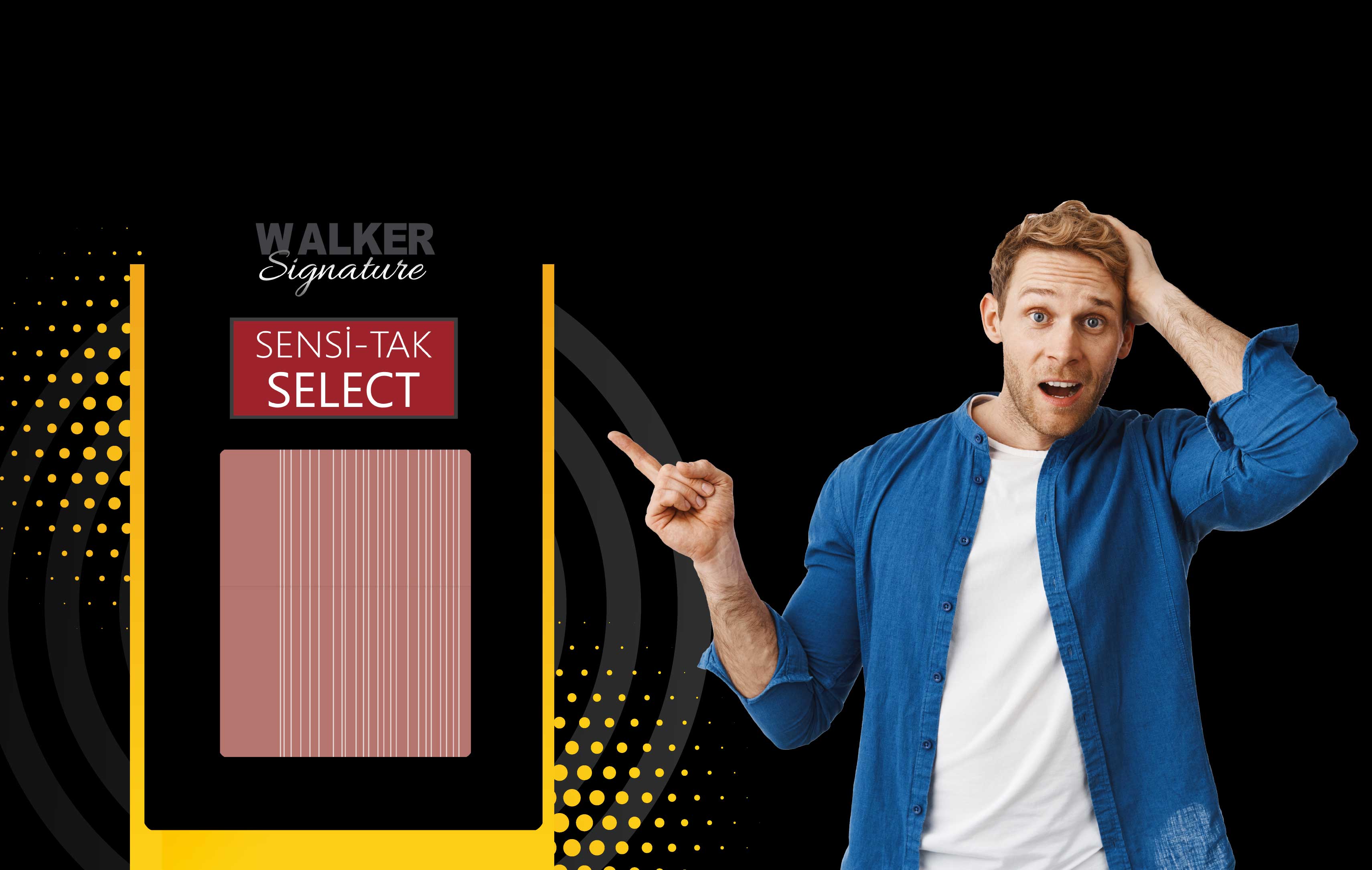 Walker Tape | Signature Sensi-Tak Select® Protez Saç Bandı Düz - 36 Adet