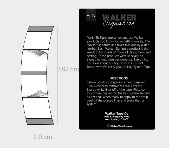 Walker Tape | SİGNATURE TAPE® C CONTOUR 36 PC Bag