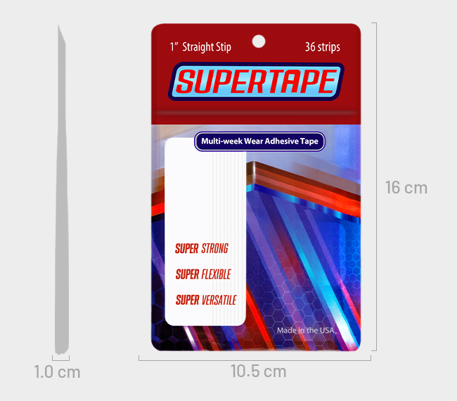 True Tape | SUPERTAPE® Straight Strips 36 PC Bag