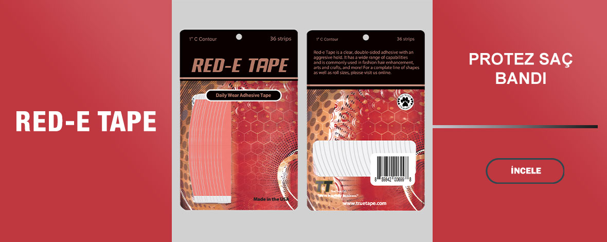 True Tape | Red-E Tape - Protez Saç Bandı