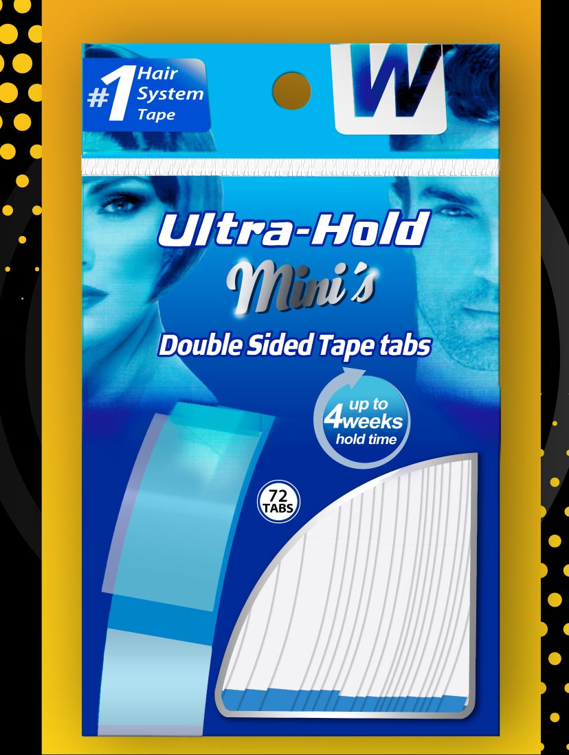 Walker Tape | ULTRA HOLD MİNİ's® Protez Saç Bandı Düz - 36 Adet