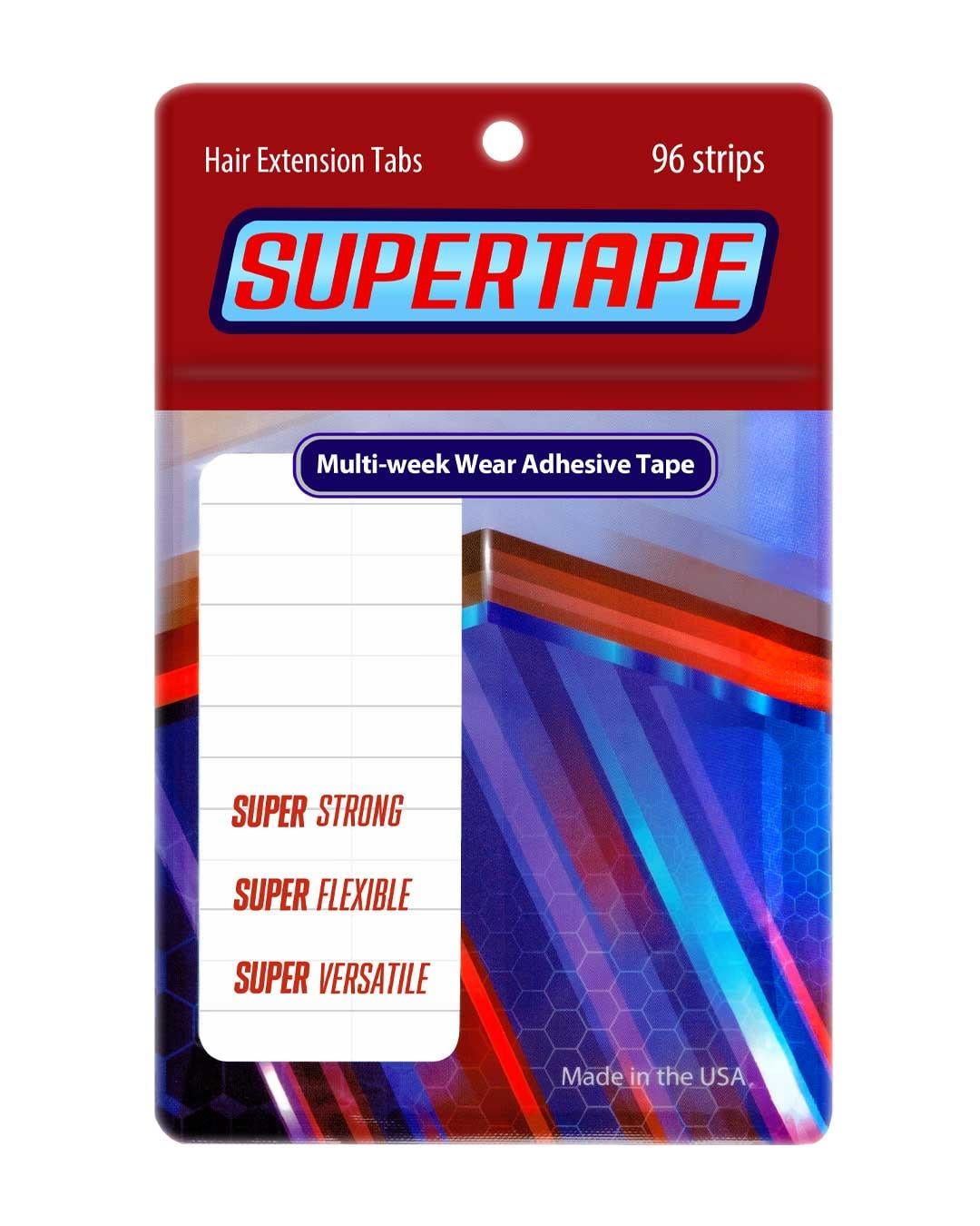 True Tape Super Hair Extension Tape - Bant Kaynak Bandı (4 cm x 0,8 cm) 96 Adet