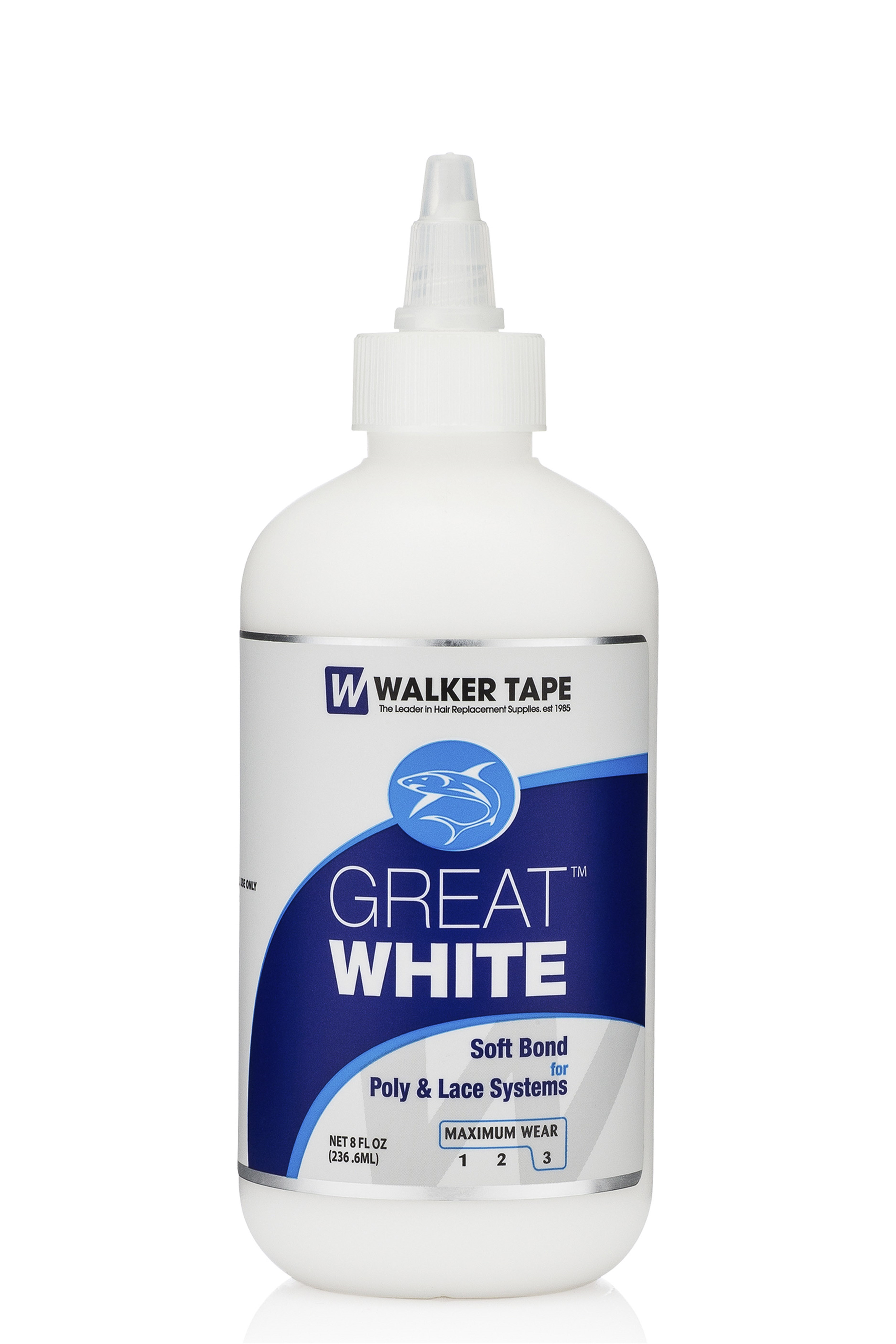 Walker Tape Great White Protez Saç Yapıştırıcısı 8 FL OZ (236.6ML)  856459002566