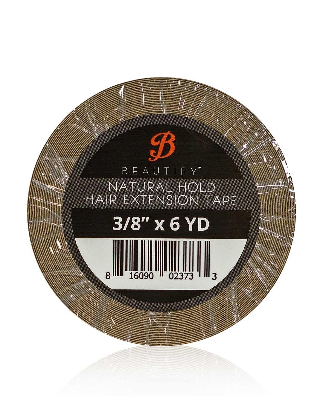 Walker Tape BEAUTIFY Natural Hold Hair Extension - Bant Kaynak Bandı Rulo 3/8'' x 6 yds (1 cm x 5,48m)