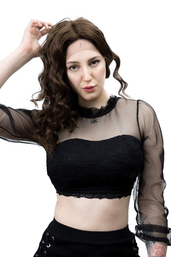 S-Well®Dancia Full Tül Kadın Medikal Peruk S-Well Dancia Full Tül Kadın Medikal Peruk Modeli Kestane 