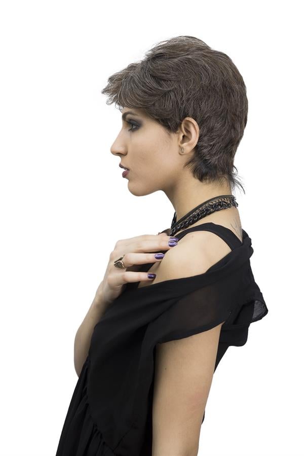 S-Well®Pixie Kadın Kısa Medikal Peruk S-Well Pixie Kadın Kısa Medikal Peruk Modeli Doğal Renk & %25 Kırçıllı