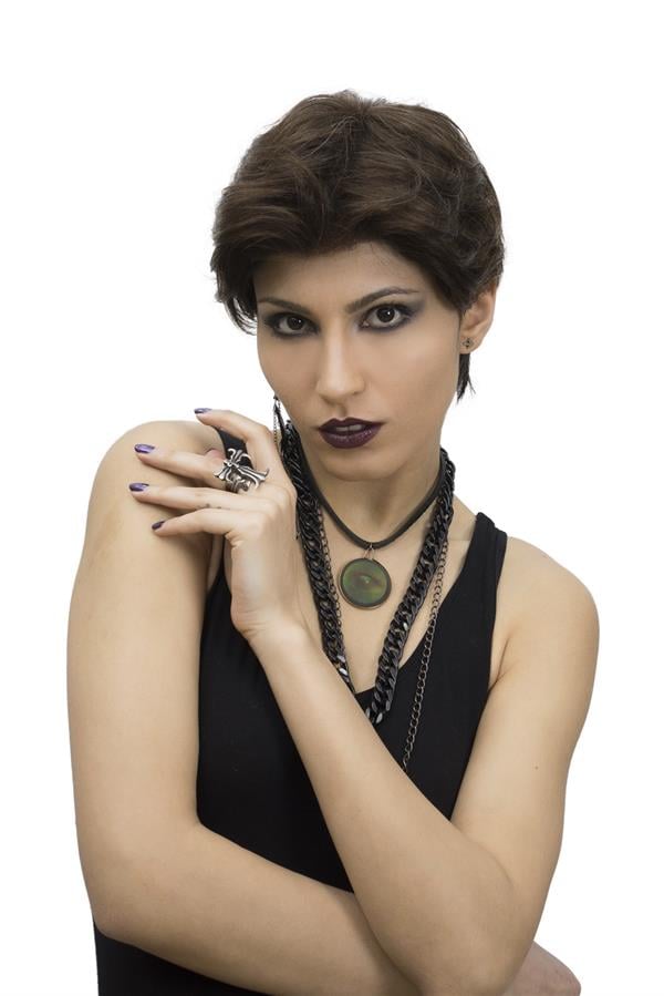 S-Well®Pixie Kadın Kısa Medikal Peruk S-Well Pixie Kadın Kısa Medikal Peruk Modeli Doğal Renk
