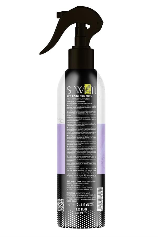 S-Well®S-Well® Çift Fazlı Mor Fön Suyu 400 ml S-Well® Çift Fazlı Mor Fön Suyu 400 ml - 8682190700810