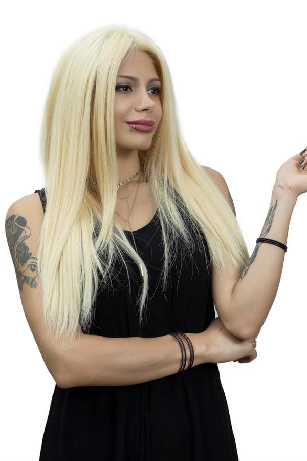 S-Well®S-Well Medikal Tül Peruk Angel Plus Platin Sarı S-Well Medikal Tül Peruk Angel Plus Platin Sarı 