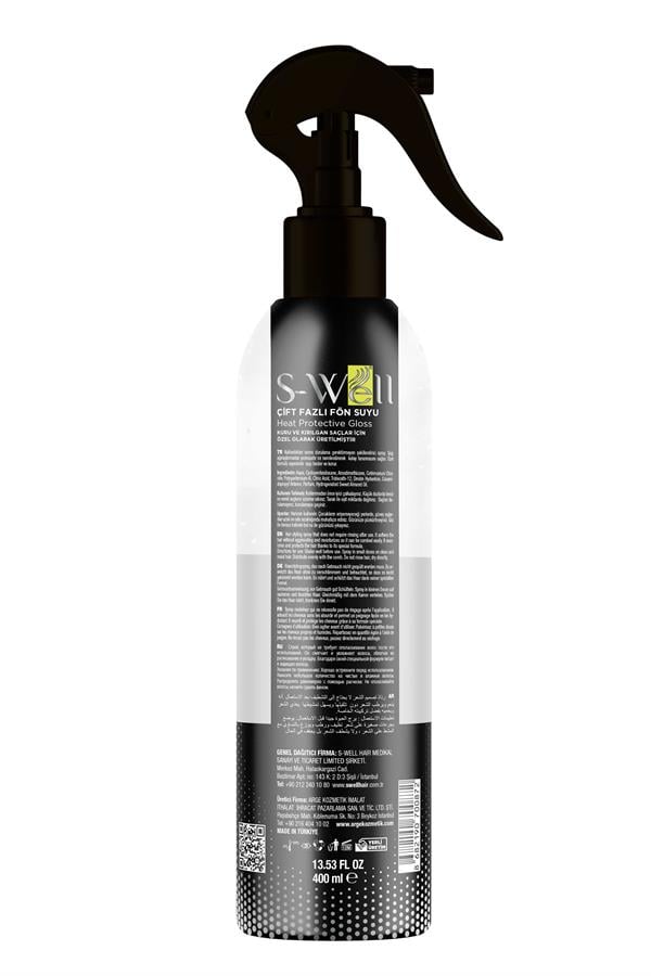 S-Well®S-Well® | Protez Saç ve Medikal Peruklara özel Çift Fazlı Süt Fön Suyu 400 ml S-Well® | Protez Saç ve Medikal Peruklara özel Çift Fazlı Süt Fön Suyu 400 ml 8682190700872