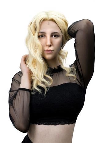 S-Well®Dancia Full Tül Kadın Medikal Peruk S-Well Dancia Full Tül Kadın Medikal Peruk Modeli Platin Sarı