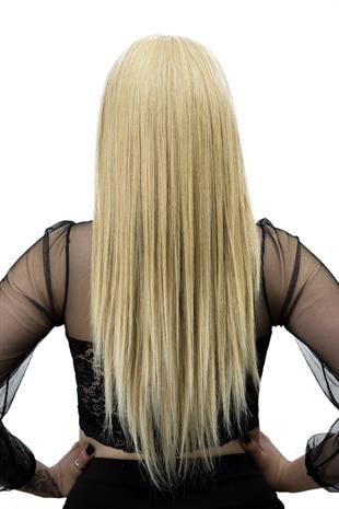 S-Well®Natali Kadın Medikal Peruk S-Well Pixie Kadın Kısa Medikal Peruk Modeli Küllü Sarı Renk
