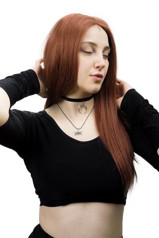 S-Well®Natali Kadın Medikal Peruk S-Well Pixie Kadın Kısa Medikal Peruk Modeli Kızıl Renk