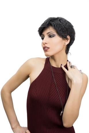 S-Well®Pixie Kadın Kısa Medikal Peruk 