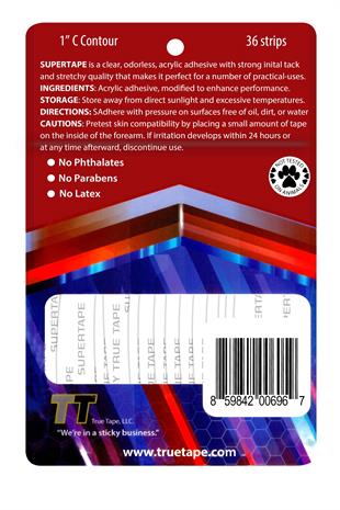 True Tape, LLC.True Tape SUPERTAPE Protez Saç Bandı Oval (1