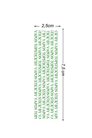 Vapon TapeVapon Tape | TOPSTICK Plus Protez Saç Bandı Düz (2,5cm x 7,5cm) 50 Adet Vapon Tape Protez Saç Bandı 
