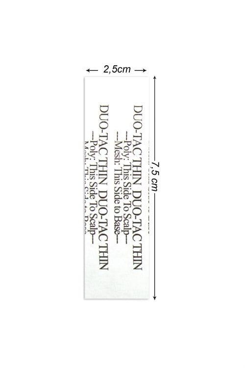 Walker Tape Duo-Tac Thin™ Protez Saç Bandı Düz 1