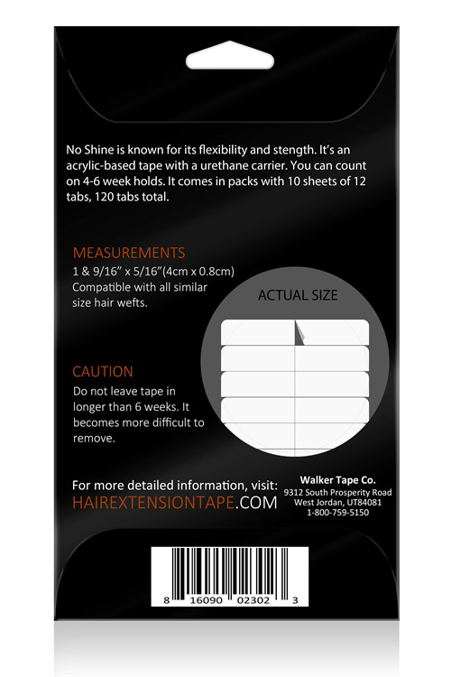 Walker Tape No Shine Tape Tabs Hair Extension - Bant Kaynak Bandı 1 & 9/16