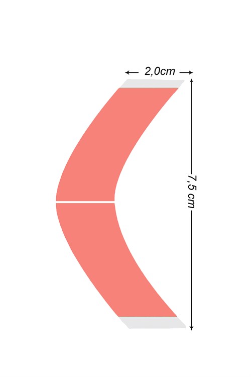 Walker Tape Sensi Tak™ Protez Saç Bandı Oval 