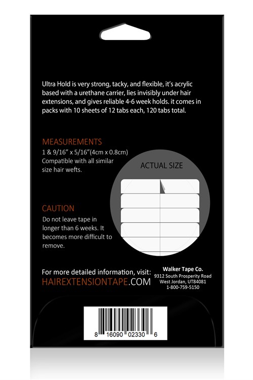 Walker Tape Ultra Hold Tape Tabs Hair Extension - Bant Kaynak Bandı 1 & 9/16