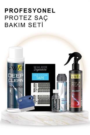 Walker TapeProfesyonel Protez Saç Bakım Seti 6 in 1 PROFESYONEL Protez Saç Bakım Seti | 8 in 1