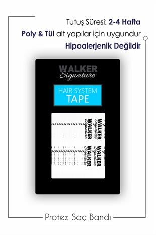 Walker TapeWalker Signature Tape Protez Saç Bandı Düz (''1 x 3'' - 2.5cm x 7.5cm) 36 Adet Walker Signature Tape Protez Saç Bandı Düz (''1 x 3'' - 2.5cm x 7.5cm) 36 Adet 816090023696