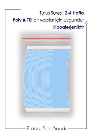 Walker TapeWalker Tape Lace Front™ Protez Saç Bandı Oval 