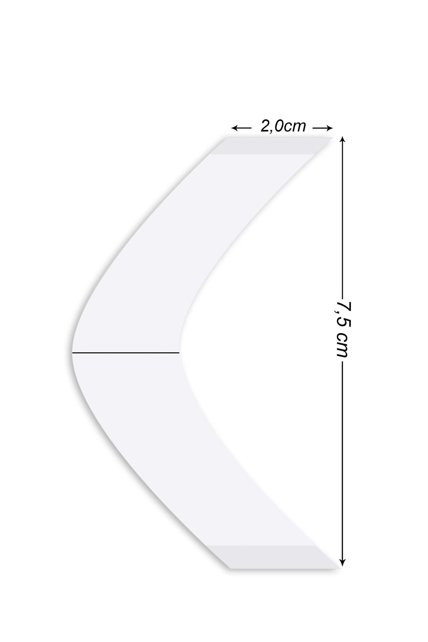 True Tape ElastiBond Protez Saç Bandı Oval (