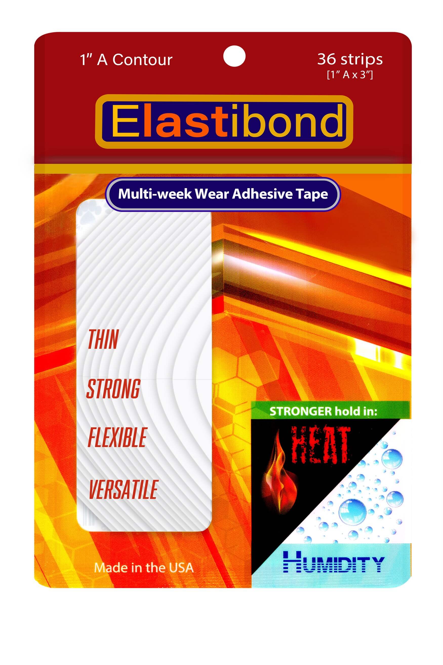 True Tape ElastiBond Protez Saç Bandı Oval ( 1
