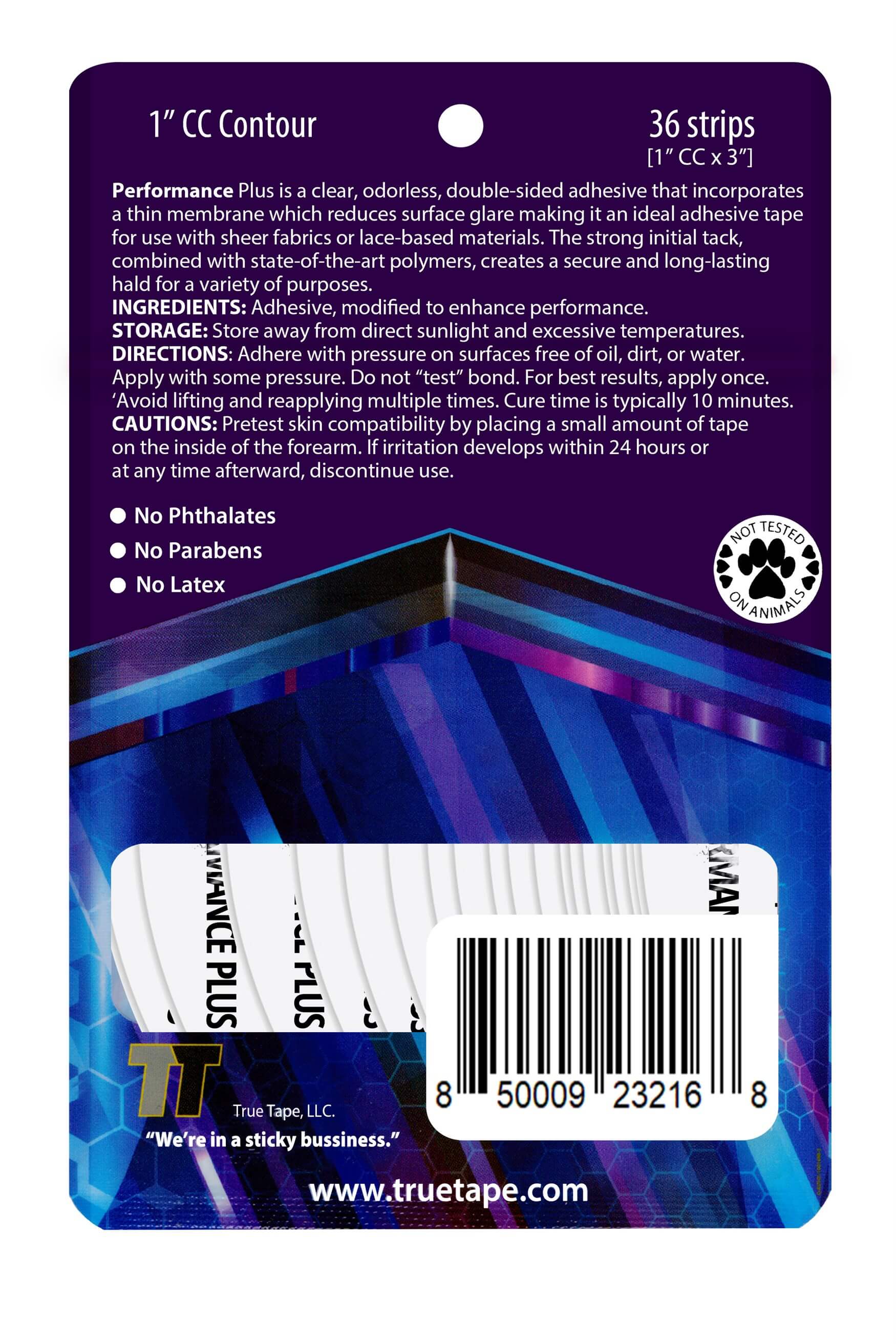 True Tape Performance Plus Protez Saç Bandı Oval (1