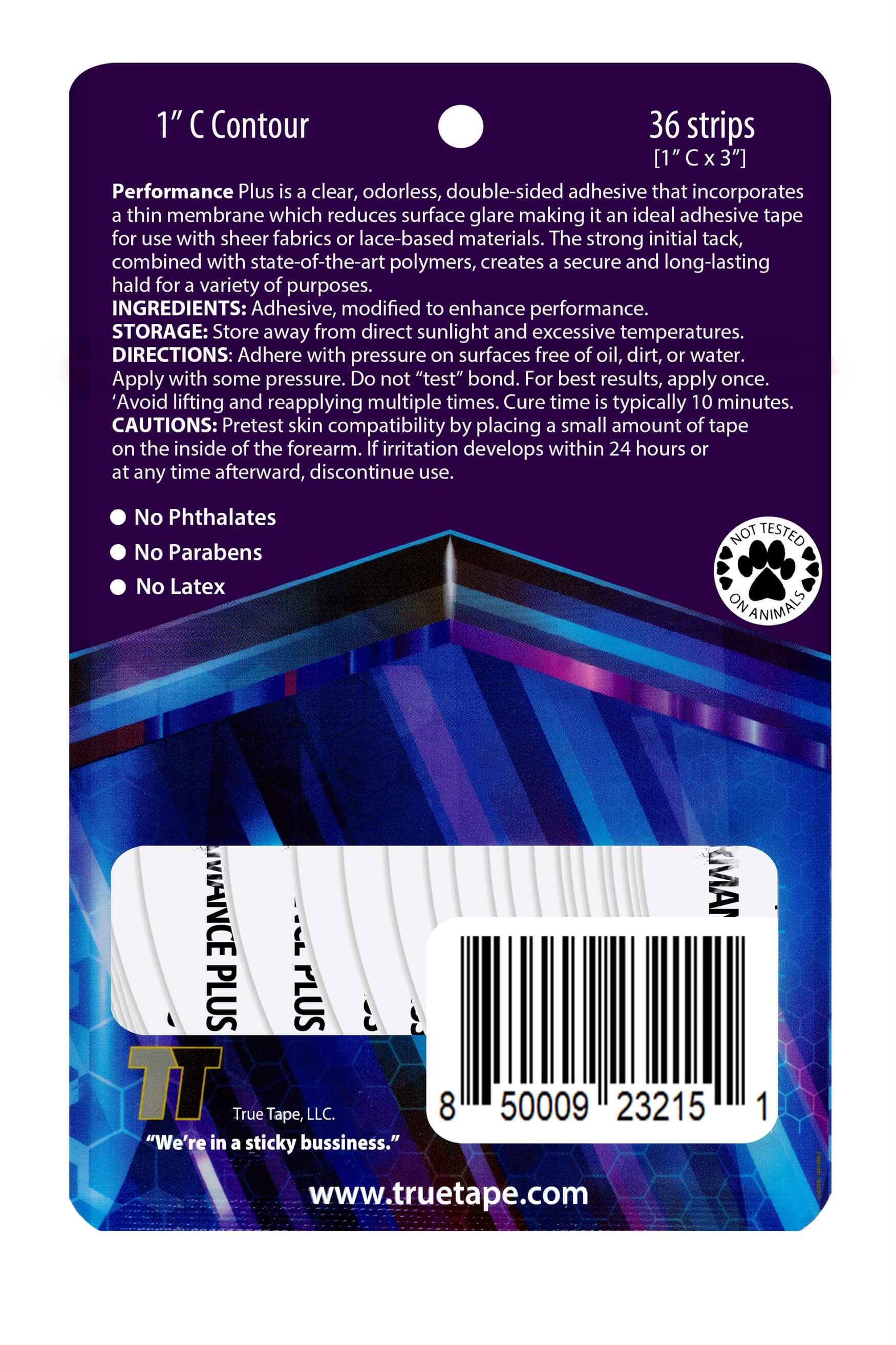 True Tape Performance Plus Protez Saç Bandı Oval (1