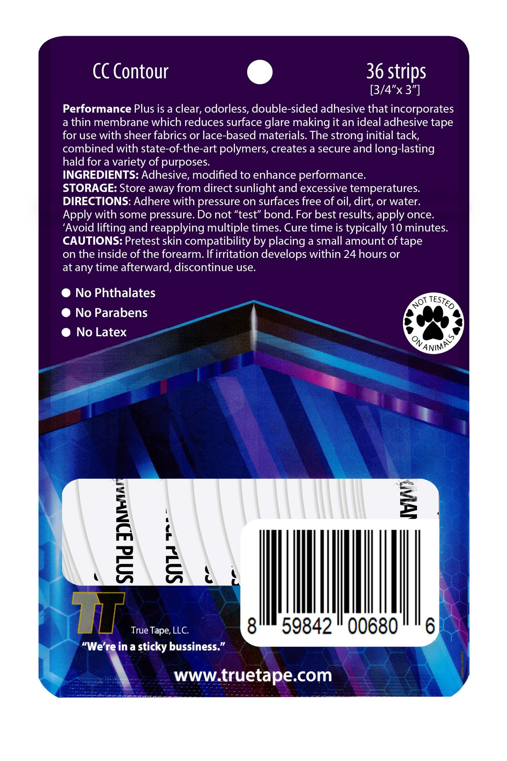 True Tape Perfotmance Plus Protez Saç Bandı Oval (
