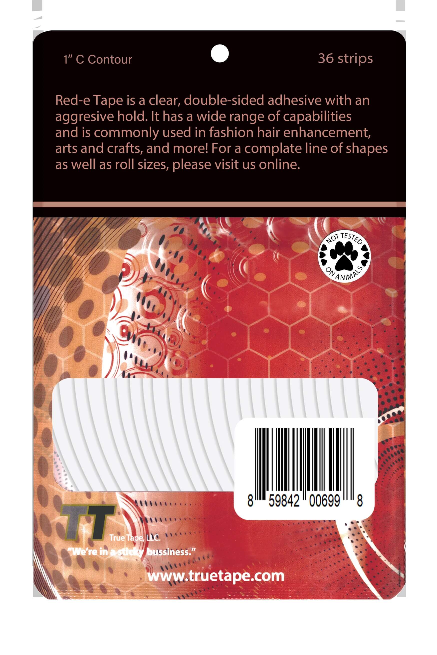 True Tape Red-e Tape™ Protez Saç Bandı 1