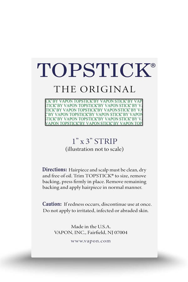 Vapon TapeVapon Tape | TOPSTICK Plus Protez Saç Bandı Düz (2,5cm x 7,5cm) 50 Adet Vapon Tape Protez Saç Bandı 