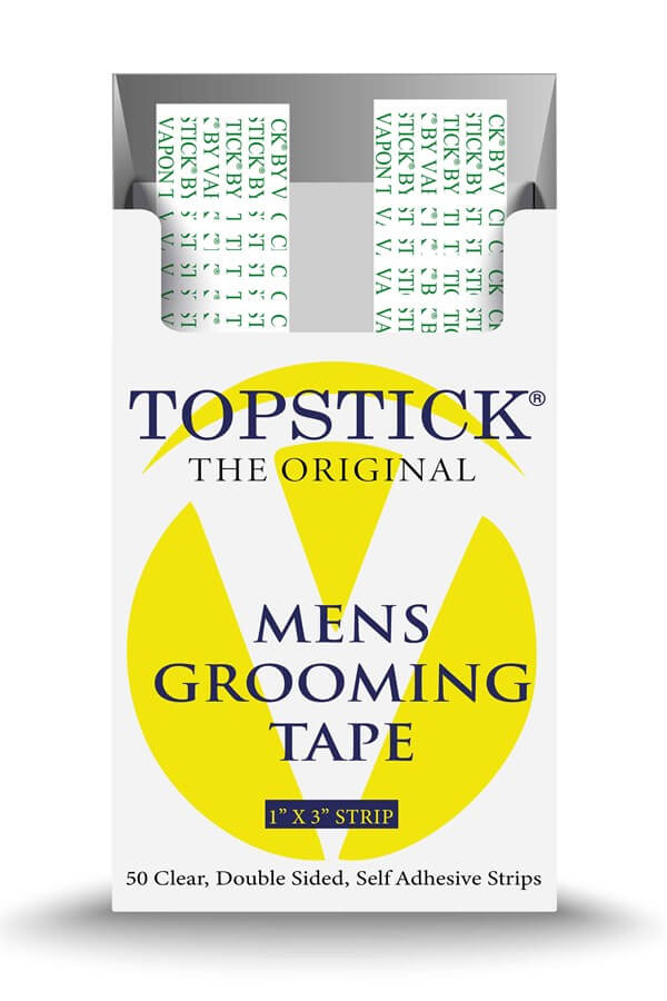 Vapon TapeVapon Tape | TOPSTICK Plus Protez Saç Bandı Düz (2,5cm x 7,5cm) 50 Adet Vapon Tape Protez Saç Bandı 