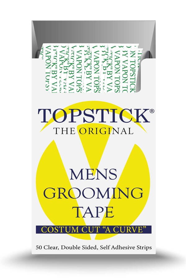 Vapon TapeVapon Tape | TOPSTICK Plus Protez Saç Bandı Oval (2,0cm x 7,5cm) 50 Adet Vapon Tape Protez Saç Bandı 
