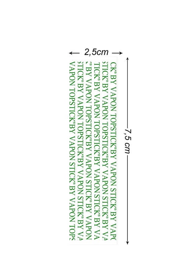 Vapon TapeVapon Tape | TOPSTICK Plus Protez Saç Bandı Düz (2,5cm x 7,5cm) 50 Adet Vapon Tape Protez Saç Bandı 