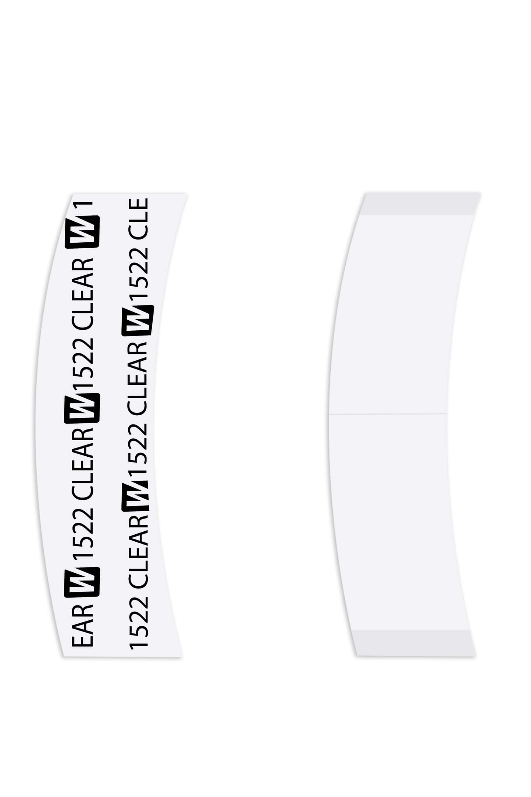 Walker Tape 1522 Clear™ Protez Saç Bandı Oval 